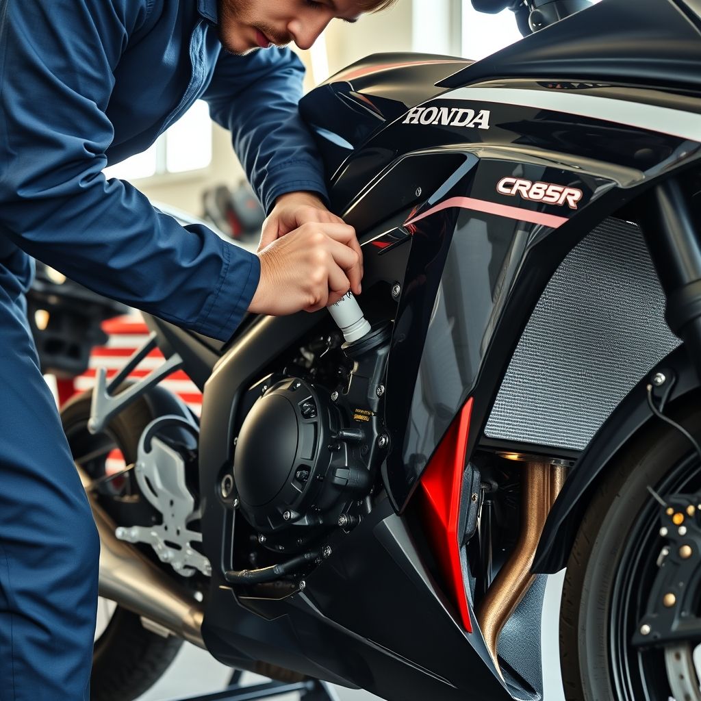 บำรุงเครื่องยนต์ CBR650R